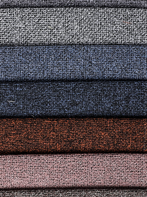 Mandalay pohovka tkaná dvoubarevná polyesterová prádlo