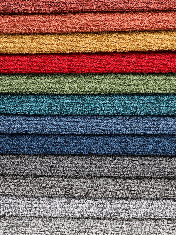 Polyester a rozkládací látky z korálové smyčky