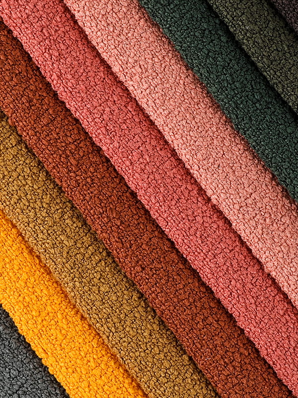 Polyester a rozkládací látky s loop příze a látky Polyester a rozkládací látky s loop příze a látky